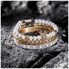 Pulseira moderna versátil sensação de adequação em qualquer ambiente