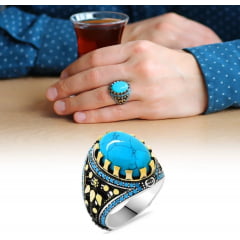 Lindo anel em prata 925 com pedra zircão disponíveis nas cores verde azul e vermelha .